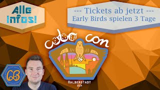 Ticketverkauf für die CoBo Con 2025 hat begonnen  Early Birds für drei Tage wieder verfügbar [upl. by Scopp22]