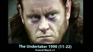 The Undertaker Debut 1st Theme  Funeral March v1 [upl. by Ahsilav495]