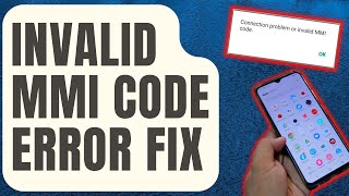 How To Fix Connection Problem or Invalid MMI Code Error In Android Updated 2024 [upl. by Yeoz]