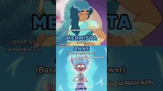 Anne Vs Mermista amphibia sheraandtheprincessesofpower anneboonchuy mermista vsedit [upl. by Charley]