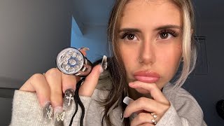 ASMR roleplay  obsessed girl examines you personal attention spit painting light triggers ✨ [upl. by Melodee]