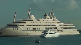 Mega Yacht Al Said 155 m in Muscat Oman [upl. by Alard]