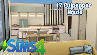 17 Culpepper House  The Sims 4 Apartment Reno [upl. by Terej]