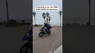 Practicing On My New 2024 BMW R1250 GS Adventure [upl. by Jeanine]