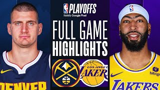 2 NUGGETS at 7 LAKERS  FULL GAME 3 HIGHLIGHTS  April 25 2024 [upl. by Bay]