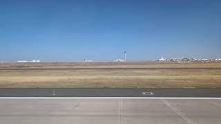 Denver Airport TakeOff Frontier F9 [upl. by Lucania707]