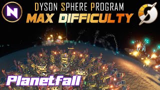 LIBERATION Of The Next Planet  MAX DIFFICULTY  8  Dyson Sphere Program  Dark Fog  Lets Play [upl. by Gnim]