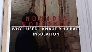 Knauf EcoBatt Insulation  Less glass fibers in skin [upl. by Oralia]