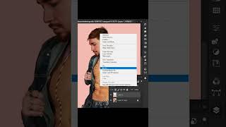 Photoshop Tips  How to Create Realistic Abs on Image using Photoshop shorts [upl. by Nnyliak]