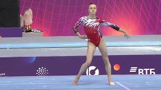 Viktoria Listunova RUS  14133 Floor  QF  Russian Championships 2024 [upl. by Courtnay]