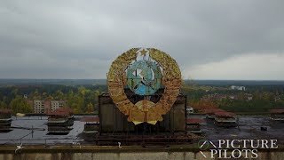 Chernobyl  Pripyat and Beyond Drone Video [upl. by Burford]