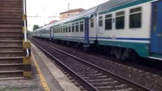 Regionale da Portogruaro e Frecciargento per Trieste [upl. by Nolaj]