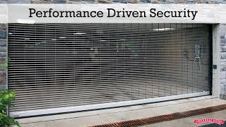 Overhead Door Security Grille Model 671S [upl. by Asille]