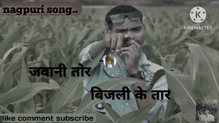 jawani to bijli ke taar nagpuri song [upl. by Nareht]