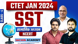 CTET 21 JAN SST Class 4 by Sachin Academy Live 8pm [upl. by Eintruok545]