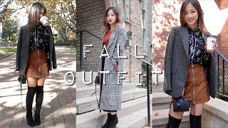 Fall Outfit 秋季穿搭 百搭單品推薦 x Reebonz  ZARA Taobao HampM Steve Madden Erdem Saint Laurent [upl. by Aerdnael820]