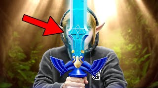 I Built a REAL LIFE Master Sword [upl. by Ardnuhsal420]