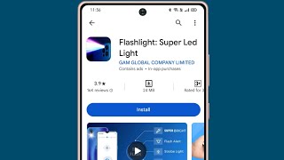 Flashlight Super Led Light App Kaise Use Kare  How To Use Flashlight Super Led Light App [upl. by Talia]