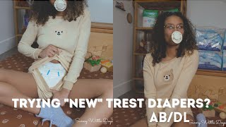 I tried the quotnewquot Trest Diapers  ABDL [upl. by Hoye]