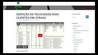 ReceitaNet integrado ao RADIUS – REDUÇÃO DE VELOCIDADE PARA CLIENTES EM ATRASO OPCIONAL [upl. by Merrily]