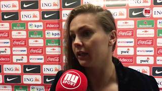 Lieke Martens Geen moment gedacht dat we zouden gelijkspelen [upl. by Portwin]