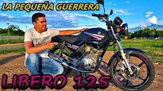 YAMAHA LIBERO 125 ¿LA MOTO MÁS FINA PARA EL TRABAJO TODOS SUS DETALLES [upl. by Lewej]