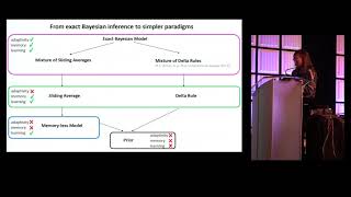 Gaia Tavoni  Complexity of predictive strategies in noisy and changing environments Cosyne 2018 [upl. by Cordula]