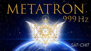 ARCANGEL METATRON FRECUENCIA 999 Hz ✧ Cubo de Metatrón ✧ Activación del Cuerpo de Luz Merkabah [upl. by Berni981]