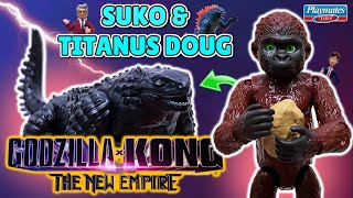 SUKO amp TITANUS DOUG  Godzilla X Kong El Nuevo Imperio  Reseña de Figuras  TOY SHOTS [upl. by Pettit734]