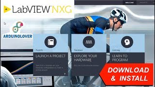 Descargar e Instalar LabVIEW NXG 10  Download and Install LabVIEW NXG 10 [upl. by Alick463]