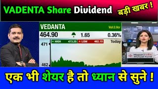 VEDANTA DIVIDEND 2024 EX DATE 💥RECORD DATE • VEDL SHARE LATEST NEWS • LATEST OPPORTUNITY [upl. by Yeruoc]