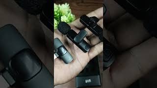 Review Dual Wireless Lavalier Microphone 24G Murah [upl. by Arimak]