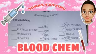 TEN HOURS FASTING FOR BLOOD CHEMBLOOD EXTRACTIONMARIE NG BAYAN [upl. by Atul]