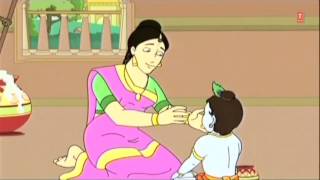 Short Animated Story Krishna Bal Leela Hindi I Shrikrishna Vishwadarshan with Krisna Kanhaiya Song [upl. by Haelahk]