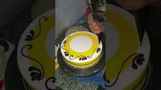 1Kg Cake Design Rambo 🌈 Pineapple Cake Mix Amazing trending viralshortsreels viralchallenge reel [upl. by Elenore]