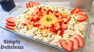 Delicious dessert  easy recipe of dessert for family and parties  Easyomatic cuisine [upl. by Wickham101]