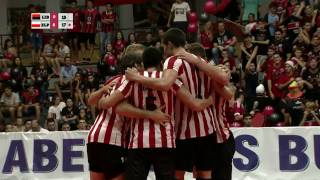 VOLEYenDEPORTV Libertad vs Estudiantes  PARTIDO COMPLETO [upl. by Dorkus]