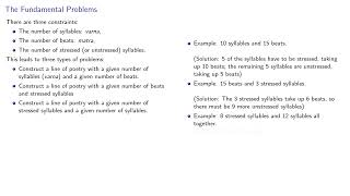 Combinatorics and Poetry [upl. by Jaddo]