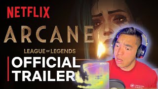 Arcane Season 2 l OFFICIAL TRAILER REACTION [upl. by Croix827]