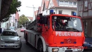 Feuerwehr Gerlingen  NOTRUFALARMIERUNG   eintreffende Einsatzkräfte  Rettungsmaßnahmen [upl. by Tegirb]