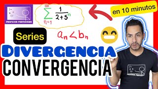 ✅Divergencia y convergencia de Series  Criterio de comparación  Cálculo Integral [upl. by Reivazx]