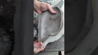 Sculpting Art in Concrete How to Create a Handmade Cast Stone Sculpture Demold [upl. by Josh]