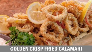 How To Make Crispy Fried Calamari Golden [upl. by Salena180]