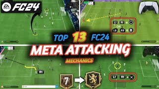 13 combined overpowered and effective attacking tricks on EA FC24 DECEMBER METAdeepresearcherFC [upl. by Rego]