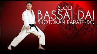 Bassai Dai SLOW  Shotokan KarateDo JKA [upl. by Maram]