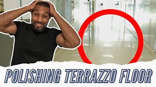 Get A Mirror Finish The Ultimate Terrazzo Polishing Tutorial  AJStoneLifecom [upl. by Fotinas551]