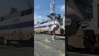 90 mph Amtrak P048 with 164 passes Morris RD Colonie NY 71024 [upl. by Hadleigh]