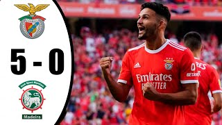 Marítimo vs Benfica 50 All Goals amp Highlights 18092022 HD [upl. by Morehouse]