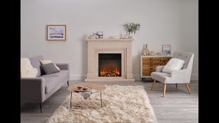 New Forest 650sq Electric Fire [upl. by Enoryt]