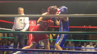 Garganese VS Mabboni 57kg Female Boxing [upl. by Veronike80]